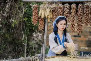 Zhang Ying: Rustic Charm of a Traditional Farm Girl - YiTuYu Vol.8653-7