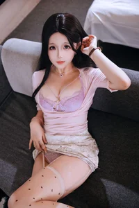 The soft allure of Coser Ri Nai Jiao in her artistic Part 03 series-0
