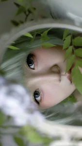 Ethereal Nature Portrait Photography: Duo Jin Sha Yu Zui Li in Art Language Vol.9287 – Aesthetic Moss-Inspired Fashion Editorial-13