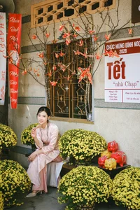 Experience the Charm of Hanoi Spring: Traditional Ao Dai Fashion in the Heart of Vietnam's Capital-16