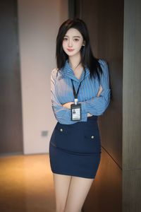 Candy Tangtang Modern OL Secretary Professional Elegance and Allure in Office Style-1