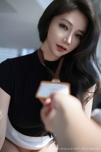 Li Yan Xi: Elegant Allure - YouMi Vol.1144 Chinese Model Collection - Modern Office Style-19