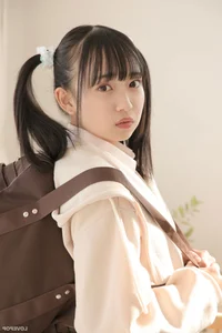 Stunning Portrait Gallery of Yui Iruma in Classic Blue Swimwear - LOVEPOP Photoset 20 Featuring Minimalist Style and Elegant Posing-17