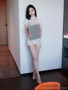 Elegant Portrait Photography and Lifestyle Fashion Featuring Shao Shao Xiao Tao in the XiuRen No.10854 Collection-13