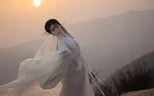 YiTuYu Art Language Vol.8574: Shiba Yue's Sunset Dance - Captivating Traditional Beauty-2