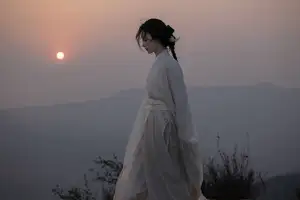 YiTuYu Art Language Vol.8574: Shiba Yue's Sunset Dance - Captivating Traditional Beauty-13