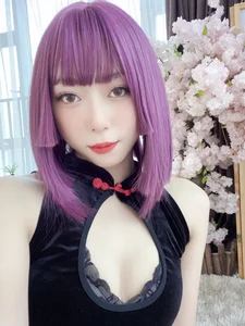 Modern High-Slit Lace Qipao Collection by Money Leng Leng: Elegant Asian Fashion and Traditional Cheongsam Style Part 02-16