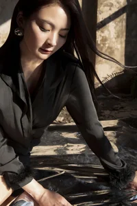 Elegant Fashion Portrait Photography Featuring Model Rong Er - YiTuYu Art Language Vol.9353 Professional Photo Collection and Style Inspiration-5