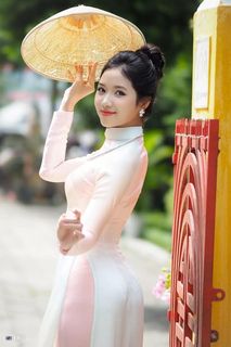 Capturing the Timeless Elegance of Vietnamese Women: A Journey Through Traditional Ao Dai Fashion and Faded Pink Hues-20