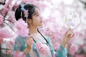 Graceful Mian Mian Si Yuan Dao Amidst Cherry Blossoms Vol.8684 - YiTuYu Art Language-10