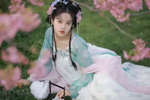 Graceful Mian Mian Si Yuan Dao Amidst Cherry Blossoms Vol.8684 - YiTuYu Art Language-12