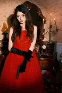 Moody Dark Style Portrait Photography by YiTuYu Art Language Vol.9119 featuring Model Xiao Dai Tong Xue - Artistic Urban Fashion Aesthetic-14