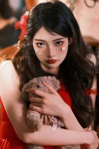 Moody Dark Style Portrait Photography by YiTuYu Art Language Vol.9119 featuring Model Xiao Dai Tong Xue - Artistic Urban Fashion Aesthetic-5