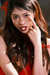 Moody Dark Style Portrait Photography by YiTuYu Art Language Vol.9119 featuring Model Xiao Dai Tong Xue - Artistic Urban Fashion Aesthetic-8