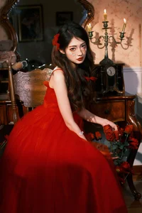 Moody Dark Style Portrait Photography by YiTuYu Art Language Vol.9119 featuring Model Xiao Dai Tong Xue - Artistic Urban Fashion Aesthetic-2