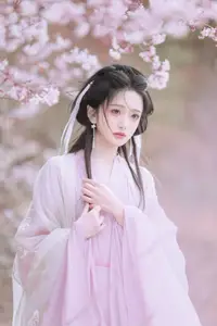 YiTuYu Vol.8754: Chi Yan Zai Zhe Li - Ethereal Ancient Beauty Amidst White Blossoms-10