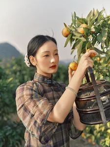 Ethereal Pastoral Beauty: Exploring YiTuYu Art Language Vol.9068 Featuring Yao Guai Na Li Tao-18