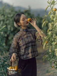 Ethereal Pastoral Beauty: Exploring YiTuYu Art Language Vol.9068 Featuring Yao Guai Na Li Tao-26