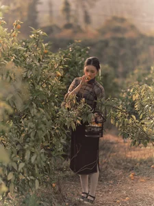 Ethereal Pastoral Beauty: Exploring YiTuYu Art Language Vol.9068 Featuring Yao Guai Na Li Tao-29