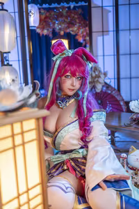 Coser Kaneko's Stunning Spirit Blossom Ahri Cosplay - A Mystical Journey in League of Legends-8