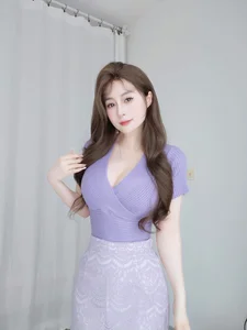 Elegant Purple Vibes with BaiYin81 Fantia-0
