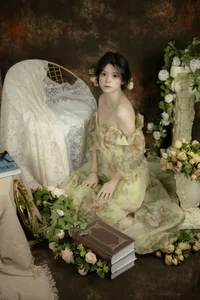 Elegant Artistic Portraiture Featuring Yan: Art Language Vol.9315 Exclusive Photography Collection for Fashion and Aesthetic Inspiration-9