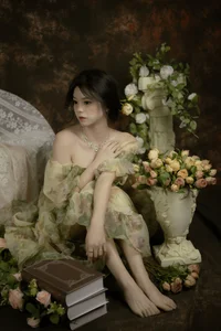 Elegant Artistic Portraiture Featuring Yan: Art Language Vol.9315 Exclusive Photography Collection for Fashion and Aesthetic Inspiration-2