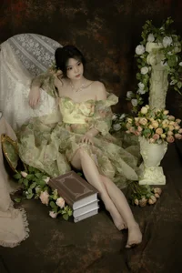 Elegant Artistic Portraiture Featuring Yan: Art Language Vol.9315 Exclusive Photography Collection for Fashion and Aesthetic Inspiration-1