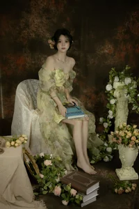 Elegant Artistic Portraiture Featuring Yan: Art Language Vol.9315 Exclusive Photography Collection for Fashion and Aesthetic Inspiration-16