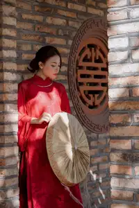 Graceful Vietnamese Traditional Ao Dai: Timeless Elegance 1000024747-9