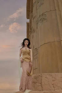 Ethereal Grace: Nnian’s Breathtaking Journey Through The Sacred Ruins Fantasy-30