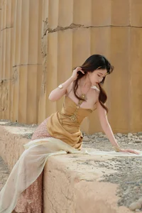 Ethereal Grace: Nnian’s Breathtaking Journey Through The Sacred Ruins Fantasy-28