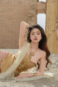 Ethereal Grace: Nnian’s Breathtaking Journey Through The Sacred Ruins Fantasy-31