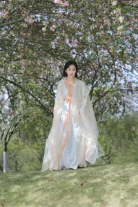 Ethereal Hanfu Beauty at Qunyu Mountain - YiTuYu Vol.8979 Tie Tie-2