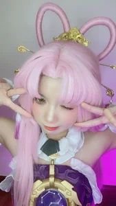 Stunning Fu Xuan Cosplay by PoppaChan: High-Quality Honkai: Star Rail Master Diviner Photography and Video Collection (62P - 12V)-3