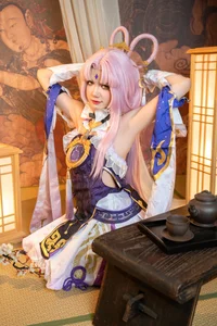 Stunning Fu Xuan Cosplay by PoppaChan: High-Quality Honkai: Star Rail Master Diviner Photography and Video Collection (62P - 12V)-21