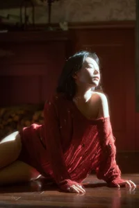 Aesthetic Indoor Photography: YiTuYu Art Language Vol.9175 Featuring Nabi – Elegant Private Room Atmosphere Collection-1