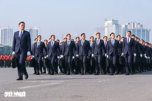 Elite Force: Impressive Rehearsal for Vietnam's 14th National Party Congress-12