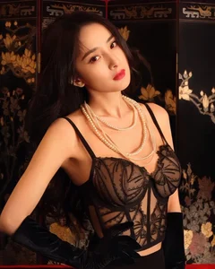 Stunning Yang Mi (杨幂) AI Art Lookbook: Iconic Lingerie Fashion and Aesthetic Photoshoot Collection for Modern Style Inspiration-6