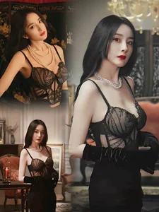 Stunning Yang Mi (杨幂) AI Art Lookbook: Iconic Lingerie Fashion and Aesthetic Photoshoot Collection for Modern Style Inspiration-8