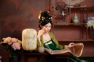 Elegant Art Language Vol.9330 Photography Featuring Pang Tou Yu: A Cinematic Portrait Series of Grace and Style-9