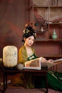 Elegant Art Language Vol.9330 Photography Featuring Pang Tou Yu: A Cinematic Portrait Series of Grace and Style-11