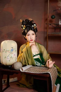 Elegant Art Language Vol.9330 Photography Featuring Pang Tou Yu: A Cinematic Portrait Series of Grace and Style-5