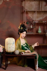 Elegant Art Language Vol.9330 Photography Featuring Pang Tou Yu: A Cinematic Portrait Series of Grace and Style-10