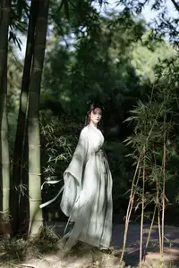 Yi Zhi Mu Yao Yao: Elegant Swordswoman in Bamboo Forest - YiTuYu Vol.8559 Art Language-14
