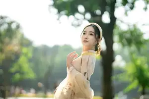 Graceful Vietnamese Beauty: Captivating Charm of a Girl in Elegant Traditional Attire-7