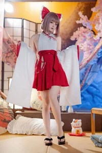 Ethereal Miko Aesthetics: A Mystical Journey Through Tradition and Modern Fantasy Art-6