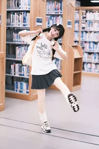 The Sweet Library Aesthetic of Xia Yu Xiao Nian - YiTuYu Vol.8898-20