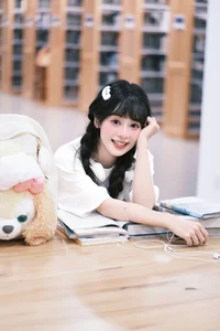 The Sweet Library Aesthetic of Xia Yu Xiao Nian - YiTuYu Vol.8898-6