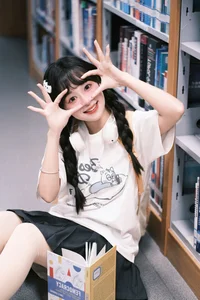 The Sweet Library Aesthetic of Xia Yu Xiao Nian - YiTuYu Vol.8898-9